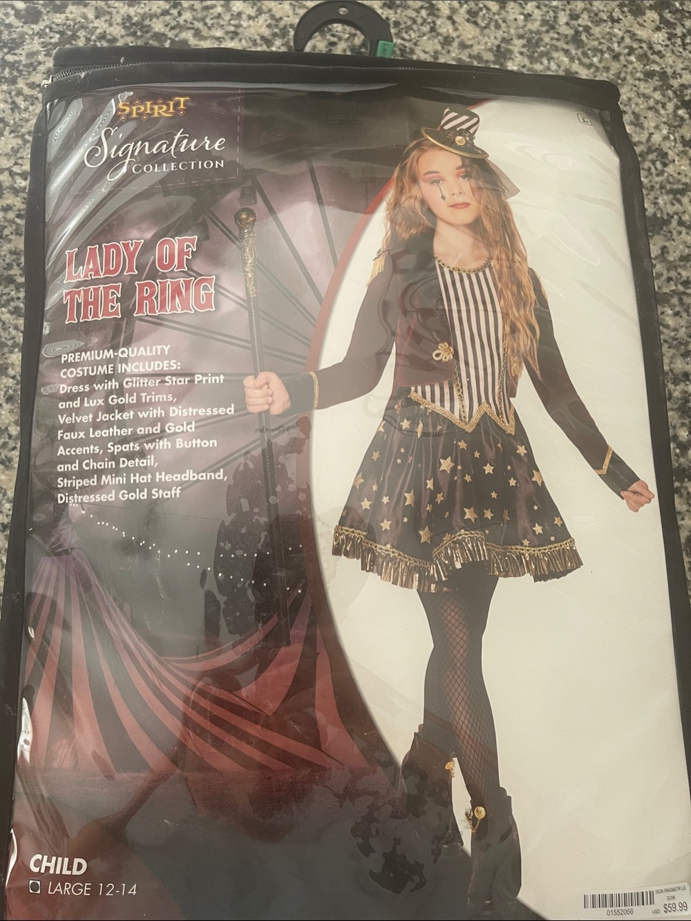 Halloween Spirit**missing cane**